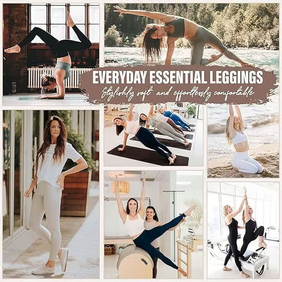 🔥High-waisted tummy-controlling and body-shaping training leggings