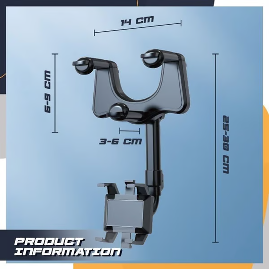 🔥Rotatable and Retractable Car Phone Holder