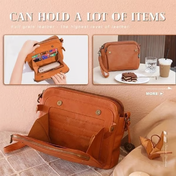 Crossbody PU leather Shoulder Bags and Clutches