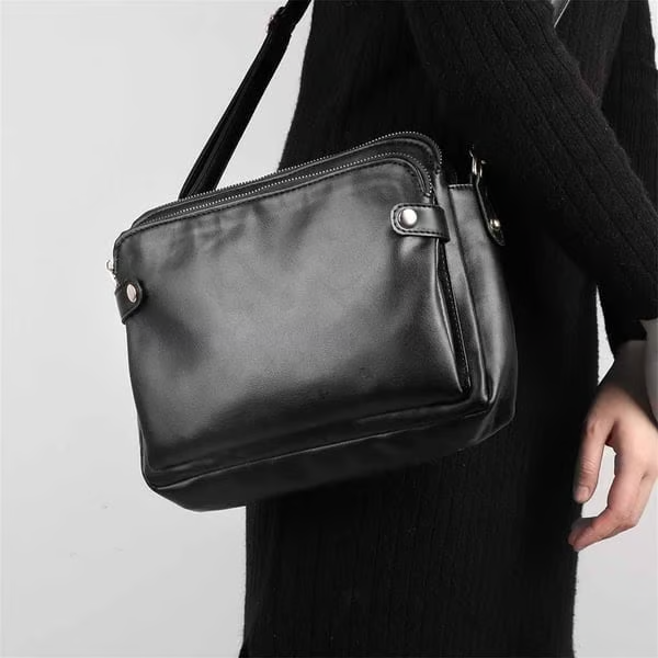 Crossbody PU leather Shoulder Bags and Clutches