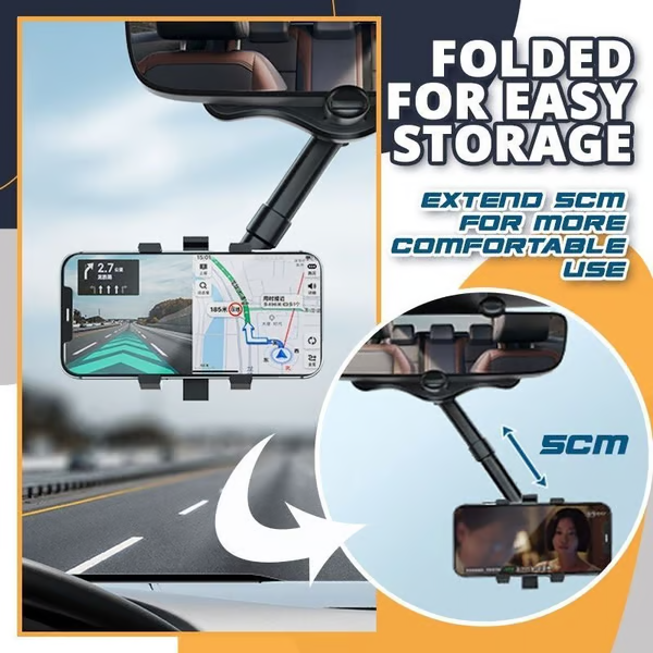 đ„Rotatable and Retractable Car Phone Holder