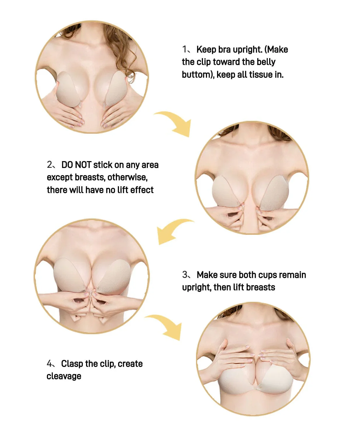 Invisible Sticky Bra