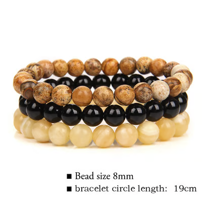 🎁Triple Crystal Bracelet Set
